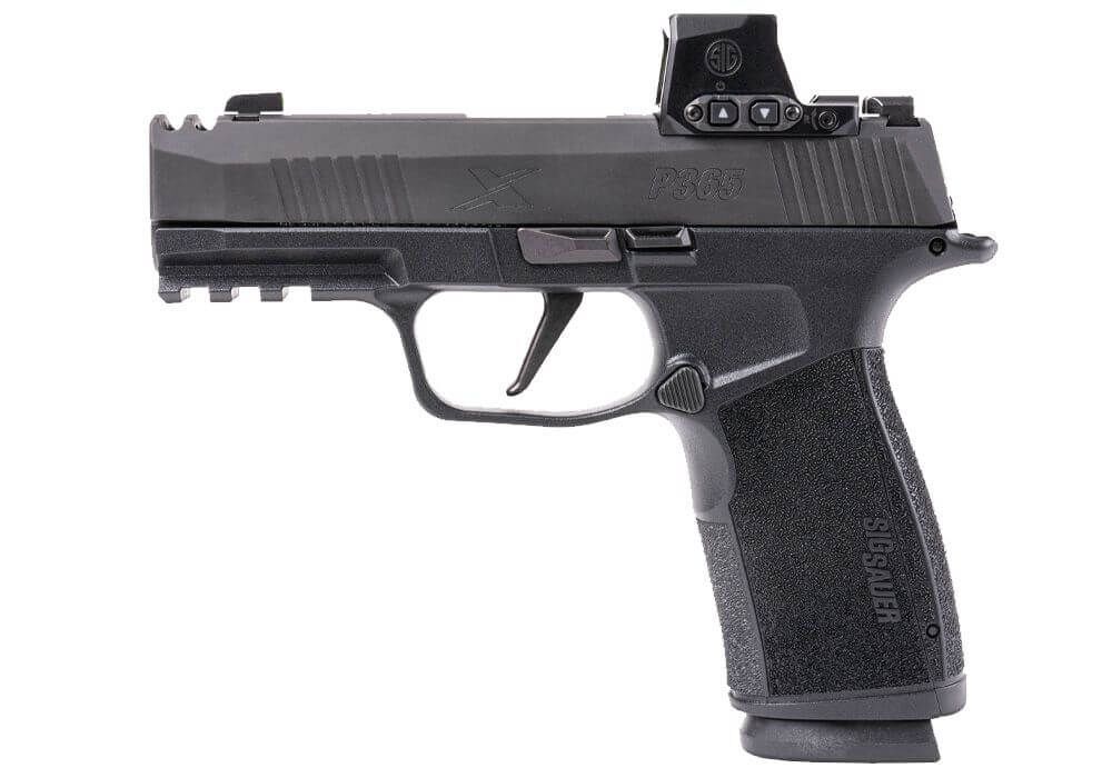 Sig Sauer P365-XMACRO Comp 9mm Compact Optics Ready Compensated Pistol, 17-Rd