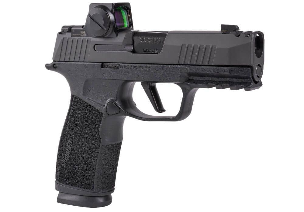 Sig Sauer P365-XMACRO Comp 9mm Compact Optics Ready Compensated Pistol, 17-Rd