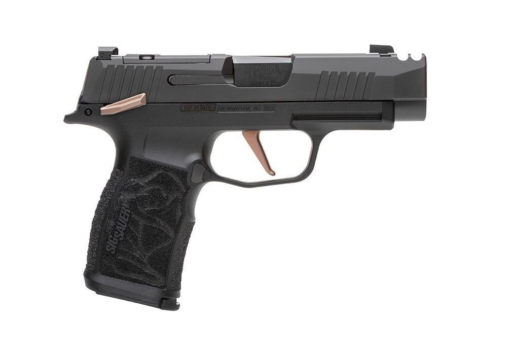 Sig Sauer P365-XL Rose Comp Micro Compact Optics Ready Compensated Pistol With Manual Safety, 10-Rd