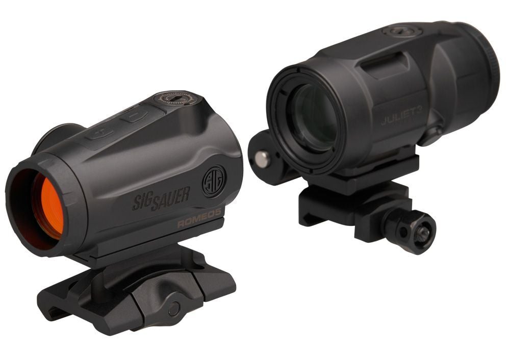 Sig Sauer Romeo5 Gen II Red Dot Sight And Juliet3-Micro Magnifier Combo Kit