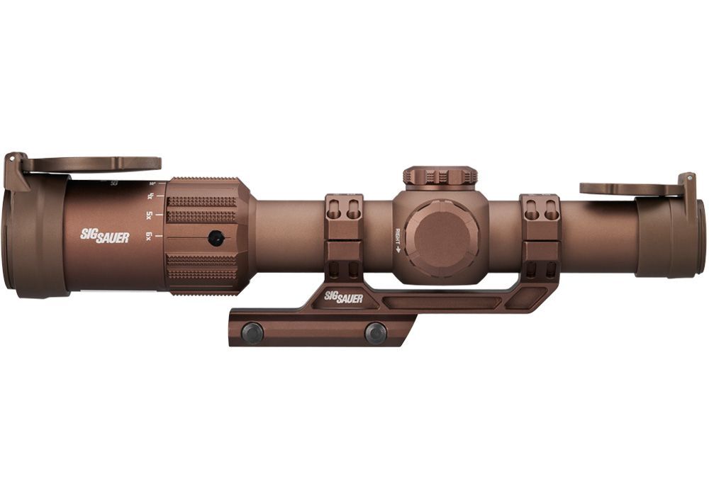 Sig Sauer Tango-MSR LPVO 1-6x24mm Coyote Tan Riflescope With Mount