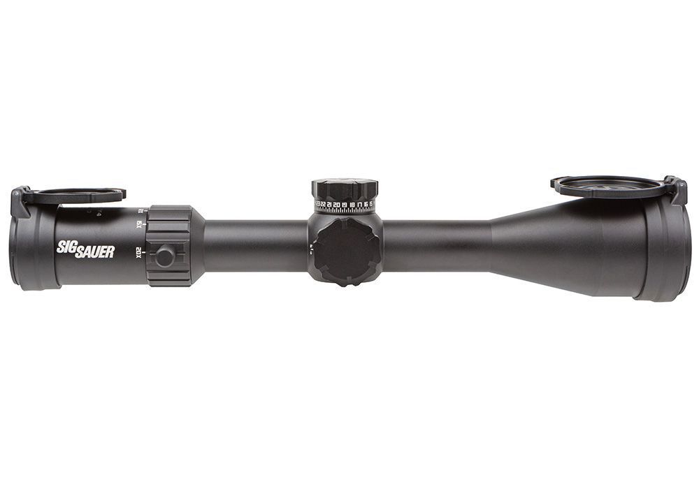 Sig Sauer Wiskey4 5-20 x 50-mm Exposed Zero Stop Non-Illuminated (FFP) 4x Rifle Scope