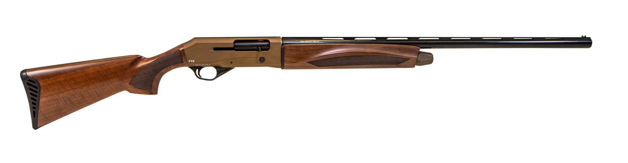 Pointer Field Tek 3 12 Gauge 28" Bronze Cerakote Semi-Auto Shotgun, 3-Rd