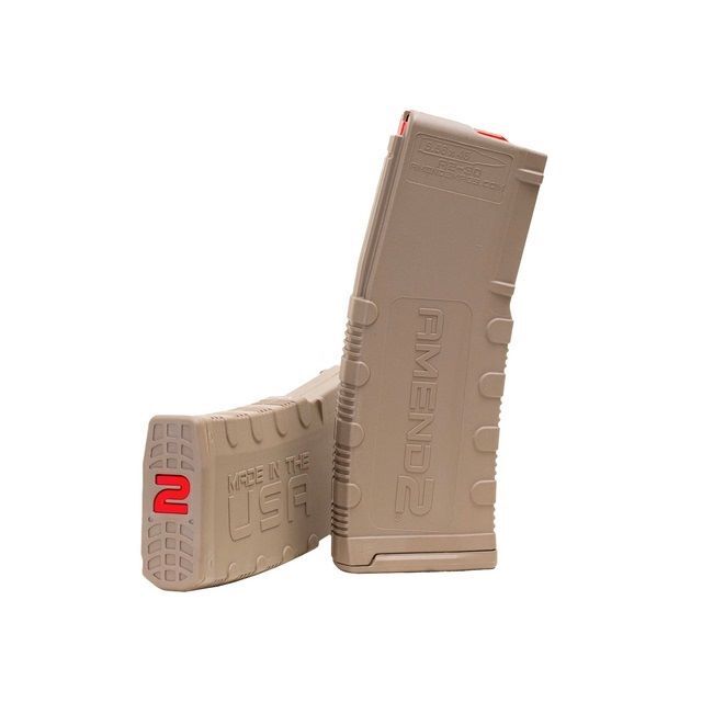 Amend 2 AR-15 5.56 Nato Mod-2 FDE Rifle Magazine, 30-Rd