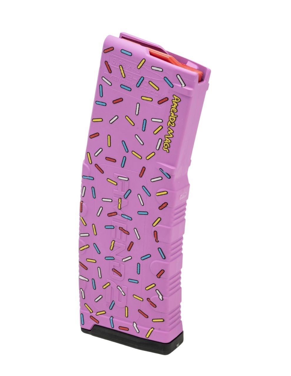 Amend2 AR-15/M4/M16 5.56 Nato/.223 Rem Mod-2 Pink Sprinkle Donut Rifle Magazine, 30-Rd