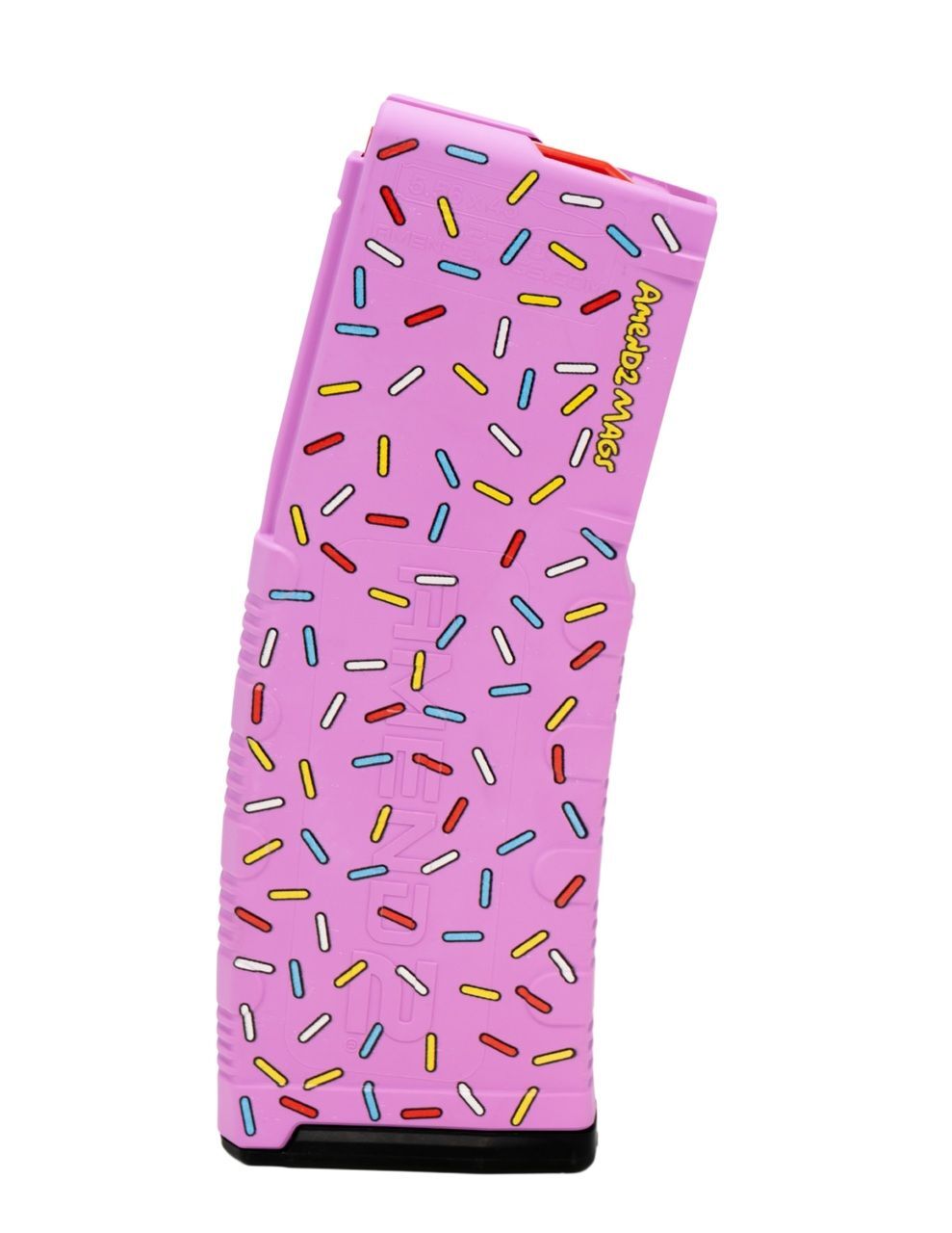 Amend2 AR-15/M4/M16 5.56 Nato/.223 Rem Mod-2 Pink Sprinkle Donut Rifle Magazine, 30-Rd