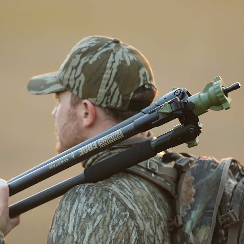 Primos Edge Carbon Fiber Tripod Shooting Stick With MagnaSwitch