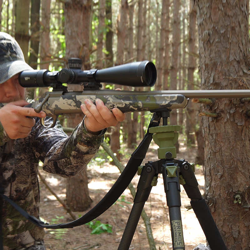 Primos Edge Carbon Fiber Tripod Shooting Stick With MagnaSwitch