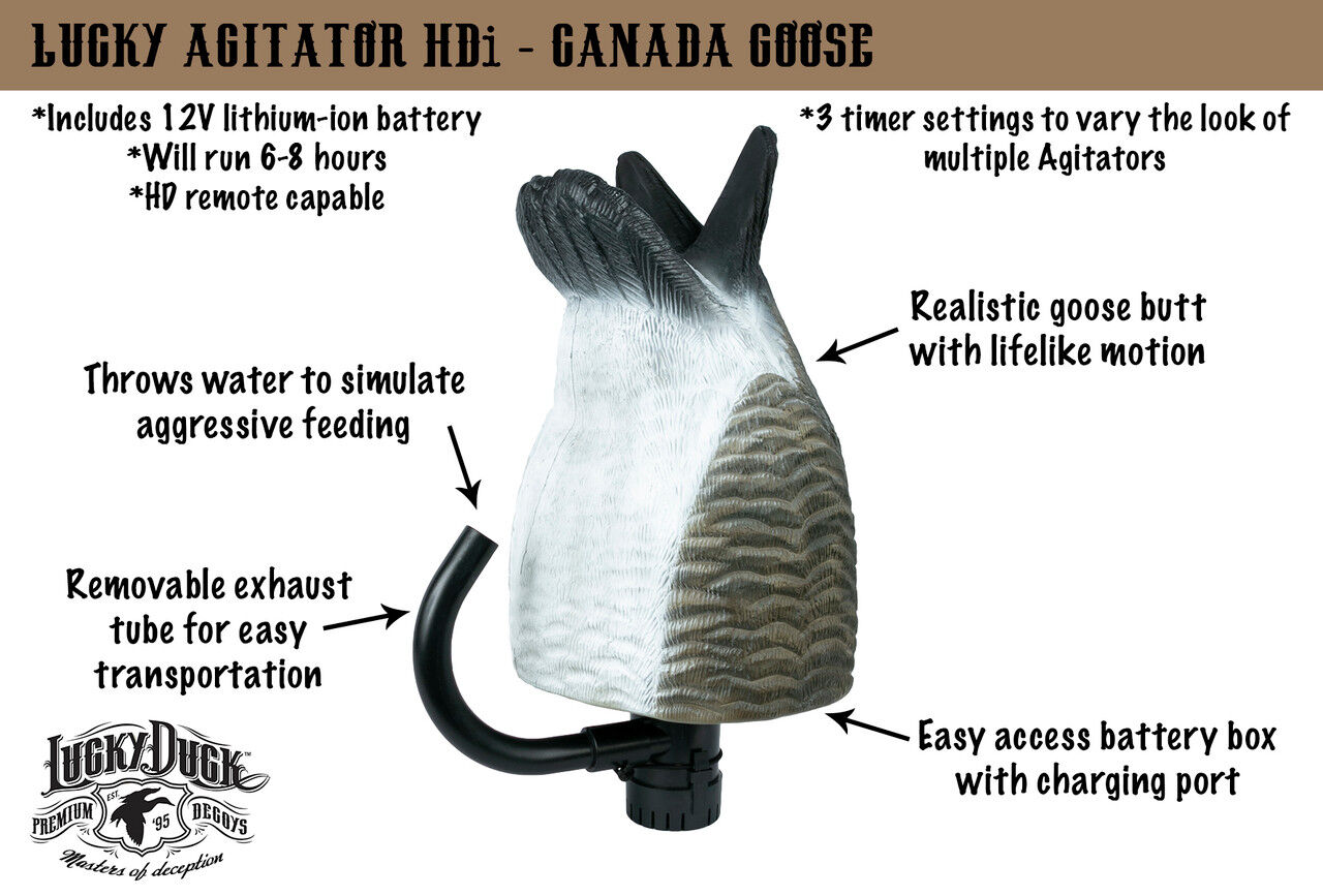 Lucky Duck Lucky Agitator HDi Canada Goose Decoy