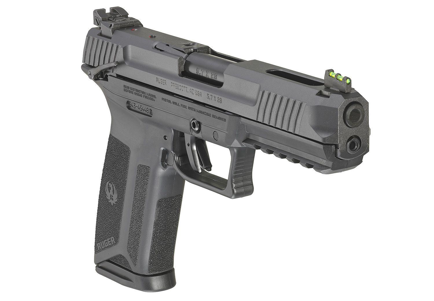 Ruger-5.7 5.7x28mm Full Size Optics Ready Pistol, 10-Rd
