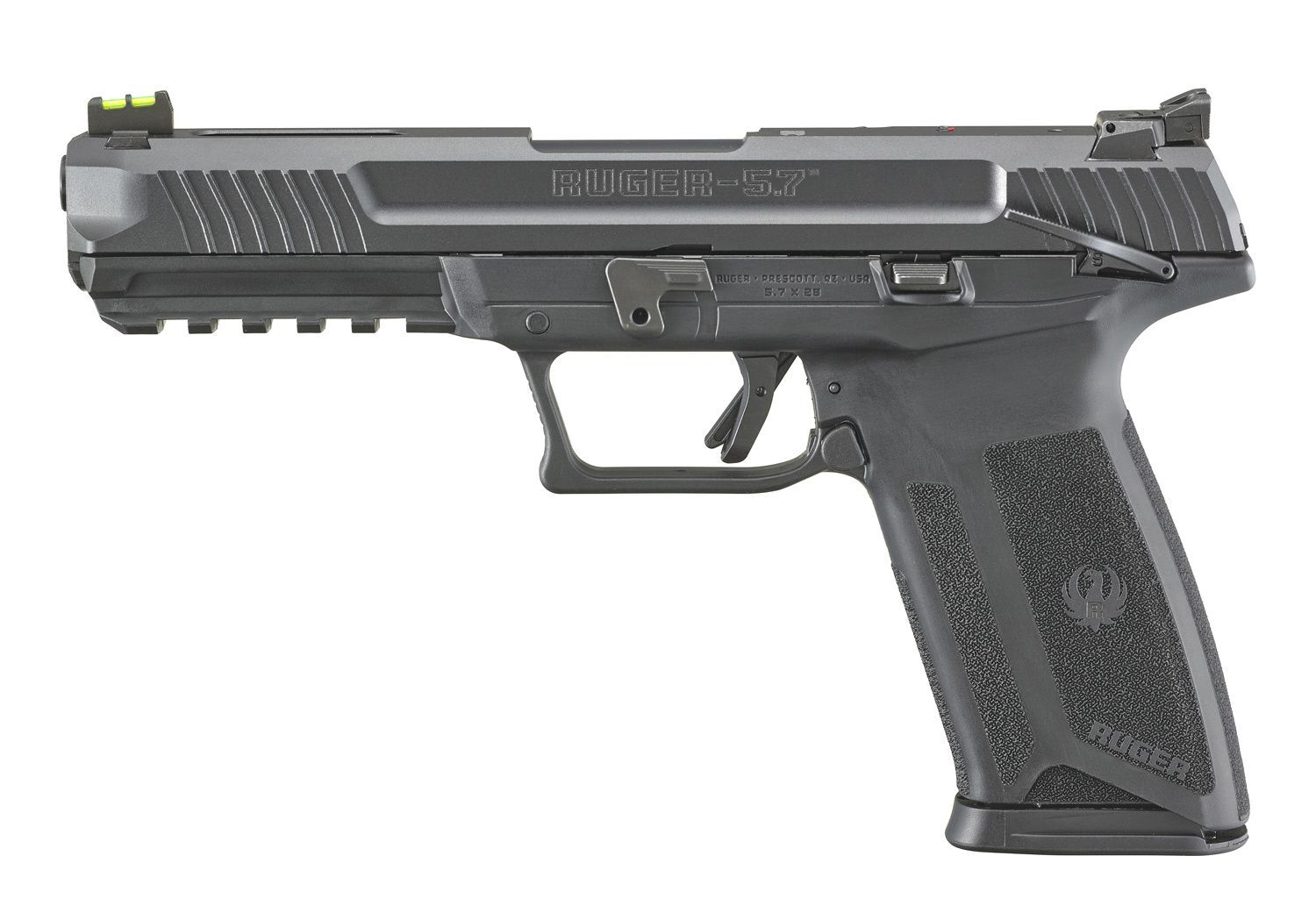 Ruger-5.7 5.7x28mm Full Size Optics Ready Pistol, 10-Rd