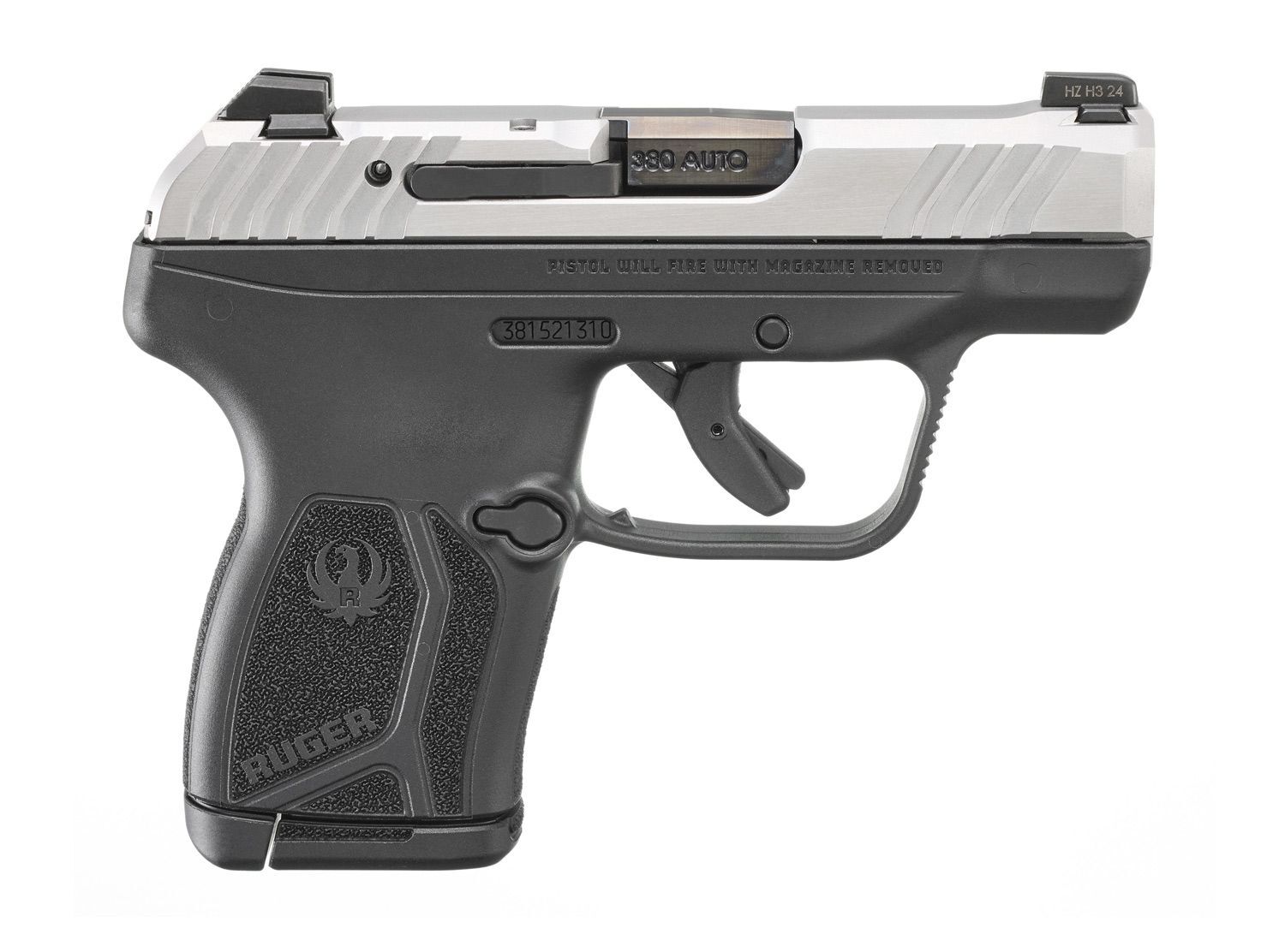 Ruger LCP Max .380 Auto Mico-Compact Pistol, 10-Rd