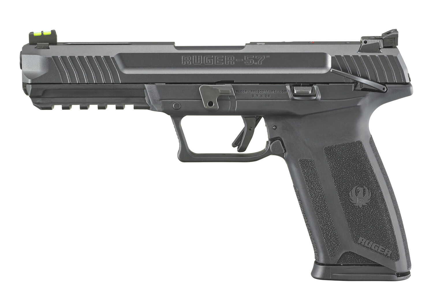 Ruger-5.7 5.7x28mm Full Size Optics Ready Pistol, 20-Rd