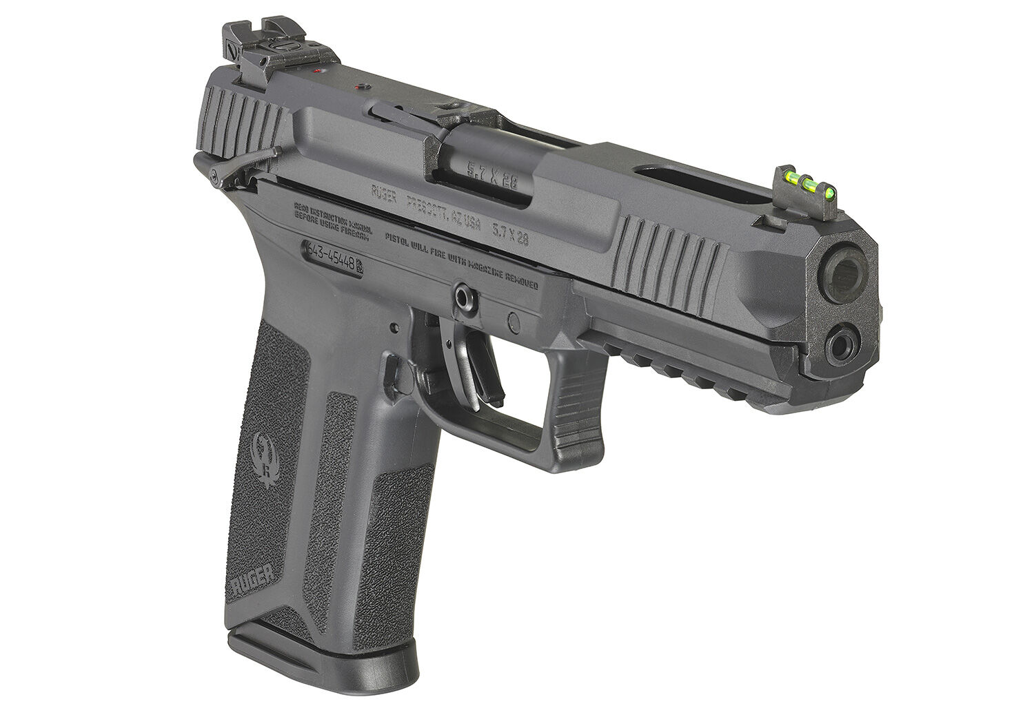 Ruger-5.7 5.7x28mm Full Size Optics Ready Pistol, 20-Rd