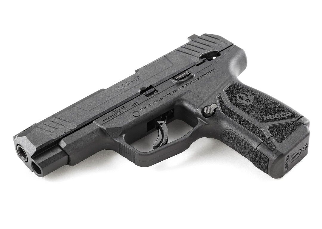 Ruger Max-9 9mm Compact Optics Ready Pistol With Ready Dot Sight, 12-Rd