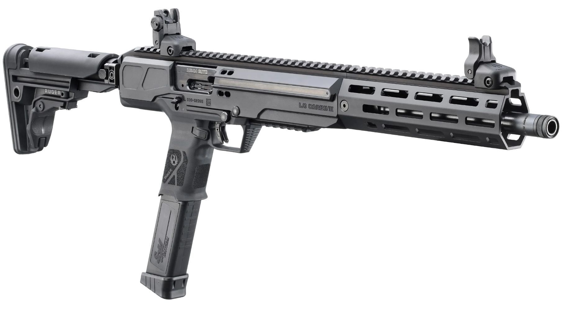 Ruger LC Carbine 10mm 16.25'' Semi-Auto Carbine, 30-Rd