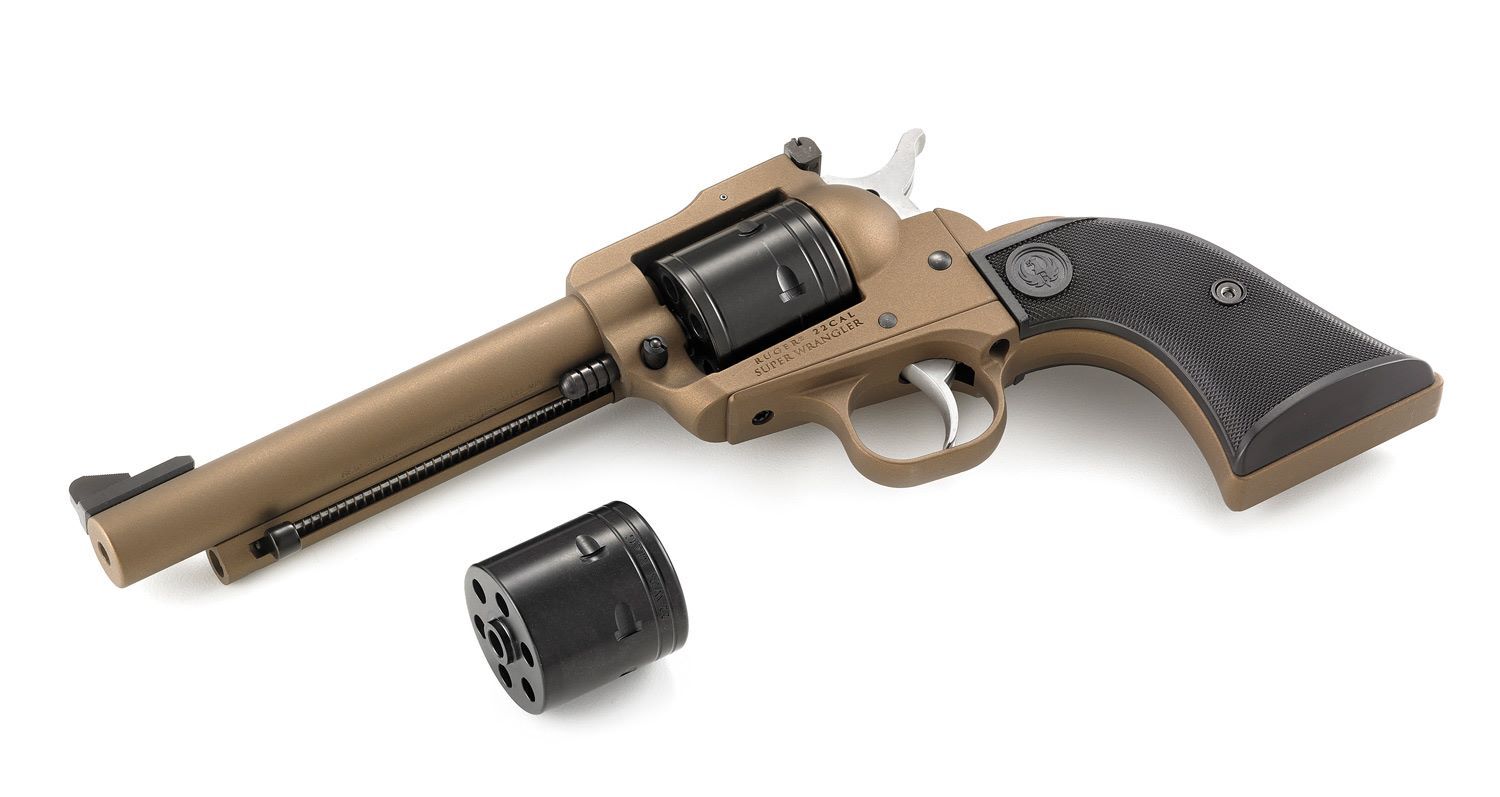 Ruger Super Wrangler .22 LR/.22 WMR 5.5" Bronze/Black 6-Shot Revolver
