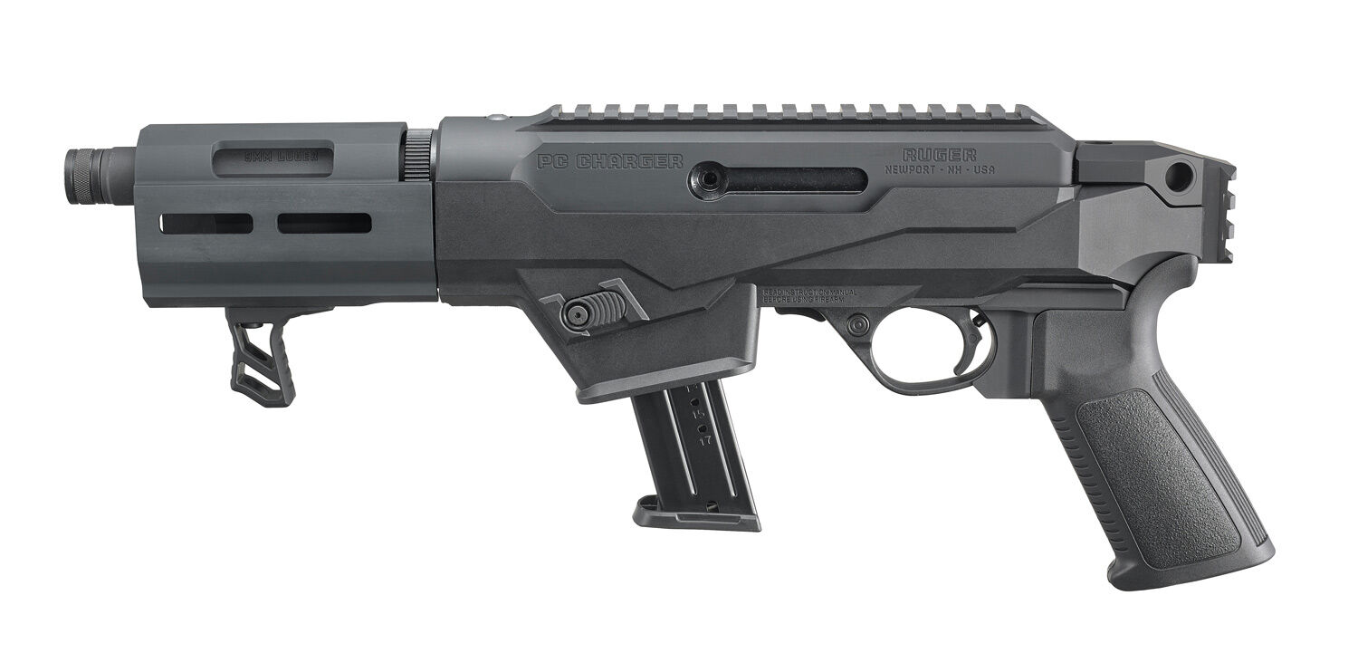 Ruger PC Charger 9mm 6.5" Semi-Auto PCC Pistol, 17-Rd