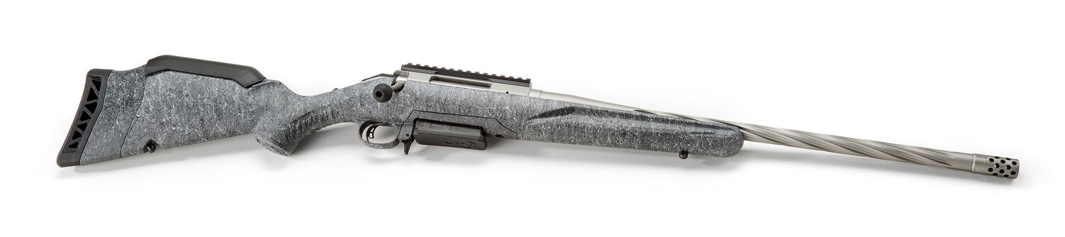Ruger American Rifle Generation II .308 Win 20" Gray Splatter Bolt Action Rifle, 3-Rd