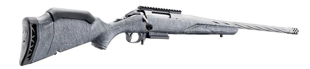 Ruger American Rifle Generation II .243 Win 20'' Gray Splatter Bolt Action Rifle, 3-Rd