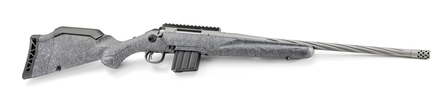 Ruger American Rifle Generation II .350 Legend 20'' Gray Splatter Bolt Action Rifle, 5-Rd