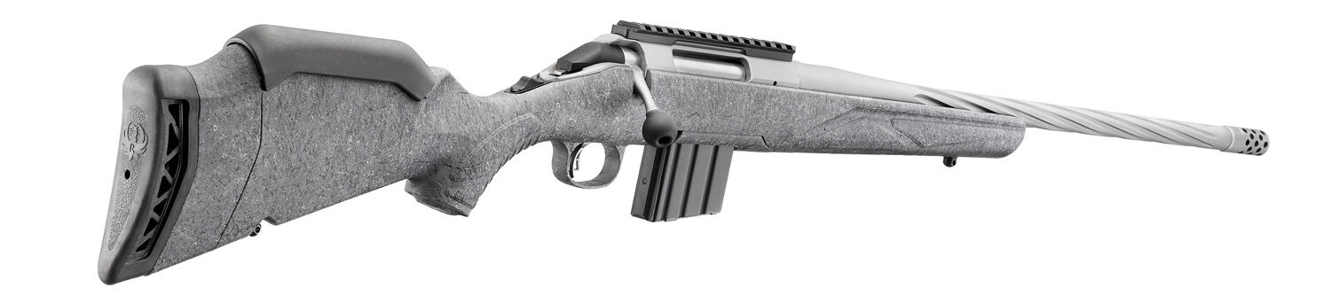 Ruger American Rifle Generation II .350 Legend 20'' Gray Splatter Bolt Action Rifle, 5-Rd