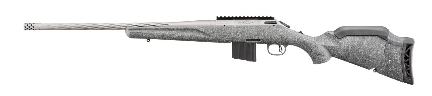Ruger American Rifle Generation II .350 Legend 20'' Gray Splatter Bolt Action Rifle, 5-Rd