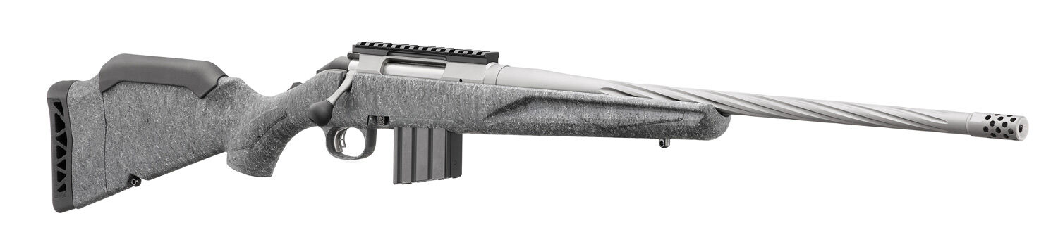 Ruger American Rifle Generation II .350 Legend 20'' Gray Splatter Bolt Action Rifle, 5-Rd