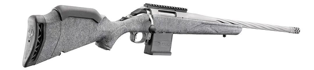 Ruger American Rifle Generation II .204 Ruger 20'' Gray Splatter Bolt Action Rifle, 10-Rd