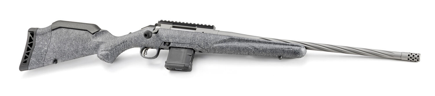 Ruger American Rifle Generation II .223 Rem 20" Gray Splatter Bolt Action Rifle, 10-Rd
