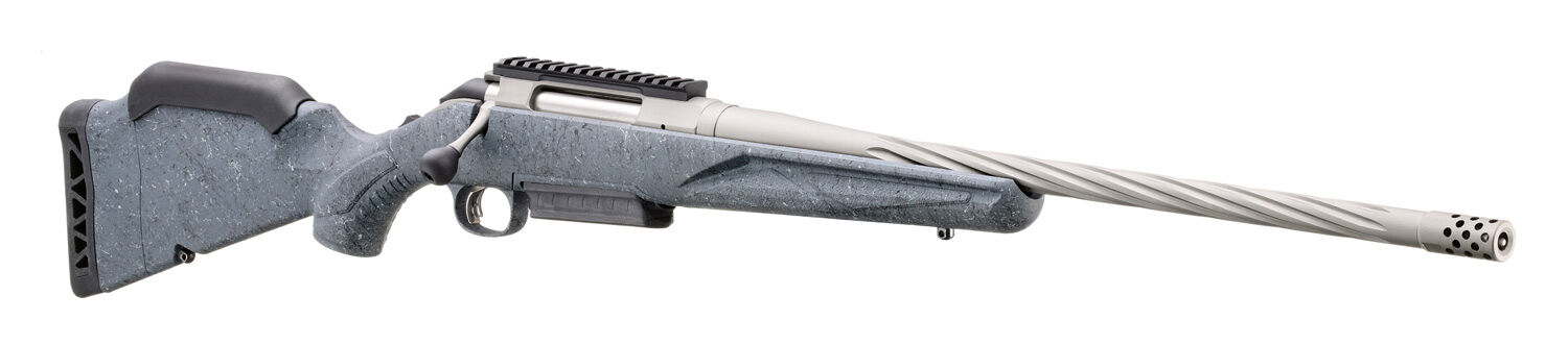 Ruger American Rifle Generation II 7mm PRC 20'' Gray Splatter Bolt Action Rifle, 5-Rd