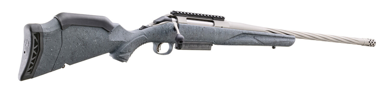 Ruger American Rifle Generation II 7mm PRC 20'' Gray Splatter Bolt Action Rifle, 5-Rd