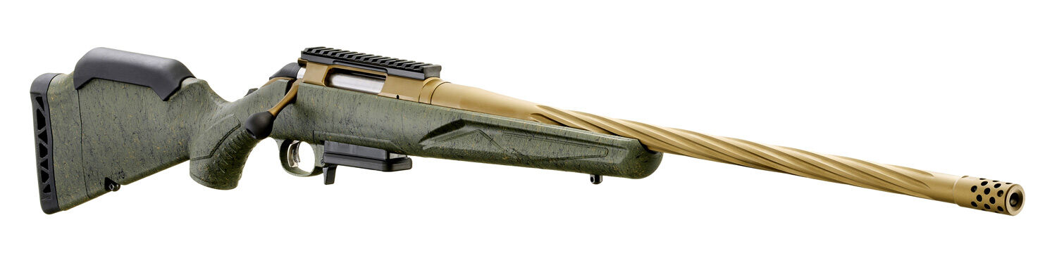Ruger American Rifle Generation II Predator .308 Win 22'' Green Bronze Bolt Action Rifle, 3-Rd