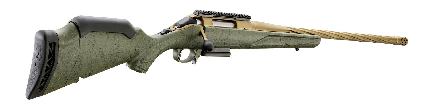 Ruger American Rifle Generation II Predator 6mm Creedmoor 22'' Green Bronze Bolt Action Rifle, 3-Rd