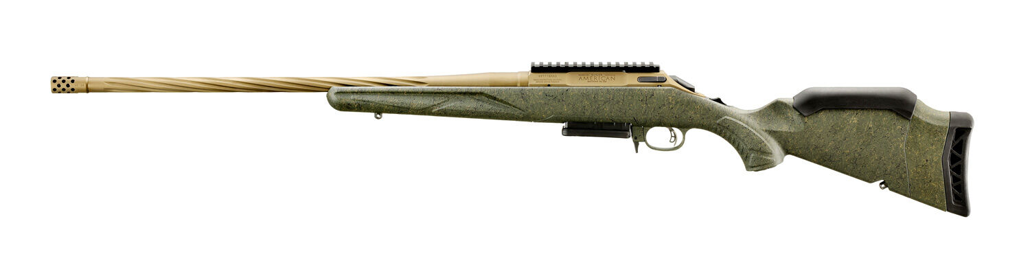 Ruger American Rifle Generation II Predator 6mm Creedmoor 22'' Green Bronze Bolt Action Rifle, 3-Rd