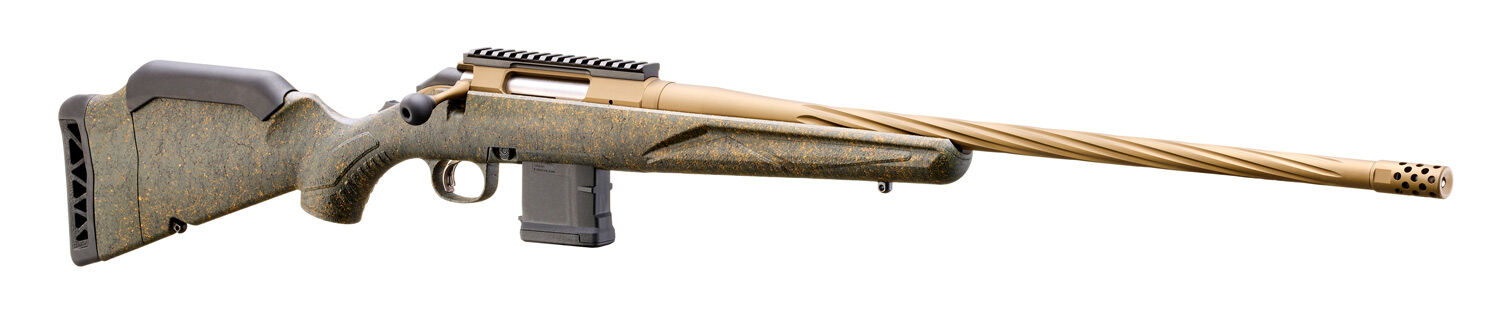 Ruger American Rifle Generation II Predator .223 Rem 22'' Green Bronze Bolt Action Rifle, 10-Rd