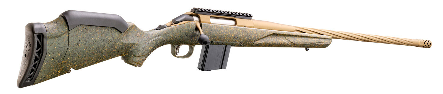 Ruger American Rifle Generation II Predator 22 ARC 22'' Green Bronze Bolt Action Rifle, 10-Rd