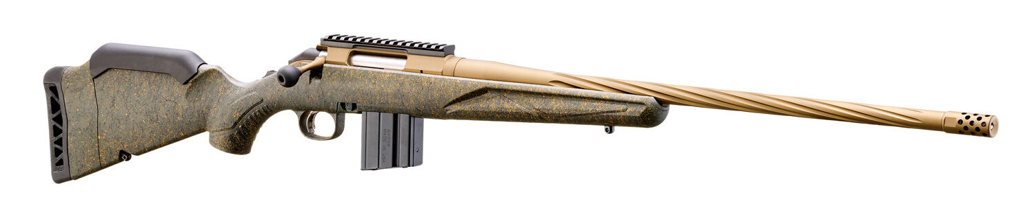Ruger American Rifle Generation II Predator 22 ARC 22'' Green Bronze Bolt Action Rifle, 10-Rd