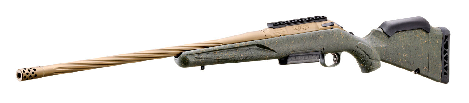 Ruger American Rifle Generation II Predator 6mm PRC 22'' Green Bronze Bolt Action Rifle, 3-Rd