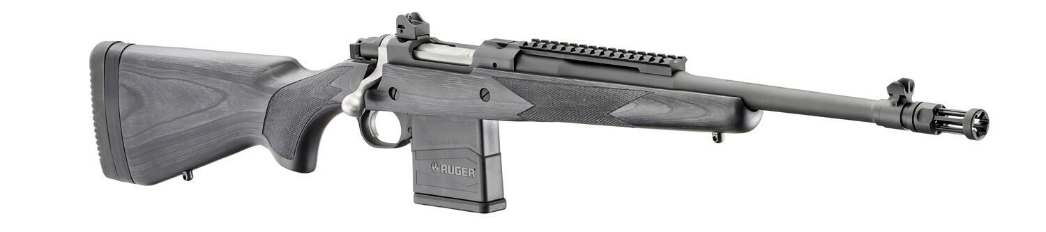 Ruger Scout .308 Win 16.1" Black Laminate Bolt Action Rifle, 10-Rd