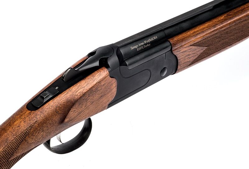 Savage 555 20 Gauge 28" Over-Under Shotgun with Walnut Stock, 2-Rd