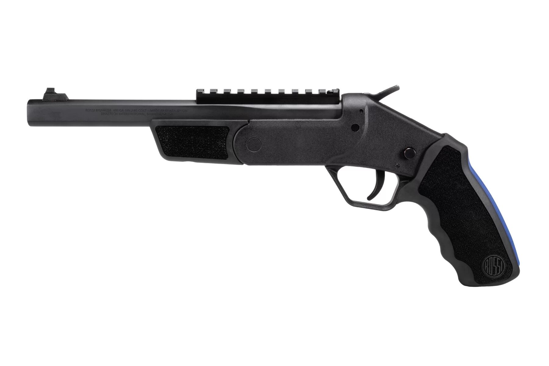 Rossi The Brawler .45 Colt/.410 Bore Single Shot Pistol With Chest Holster, 1-Rd
