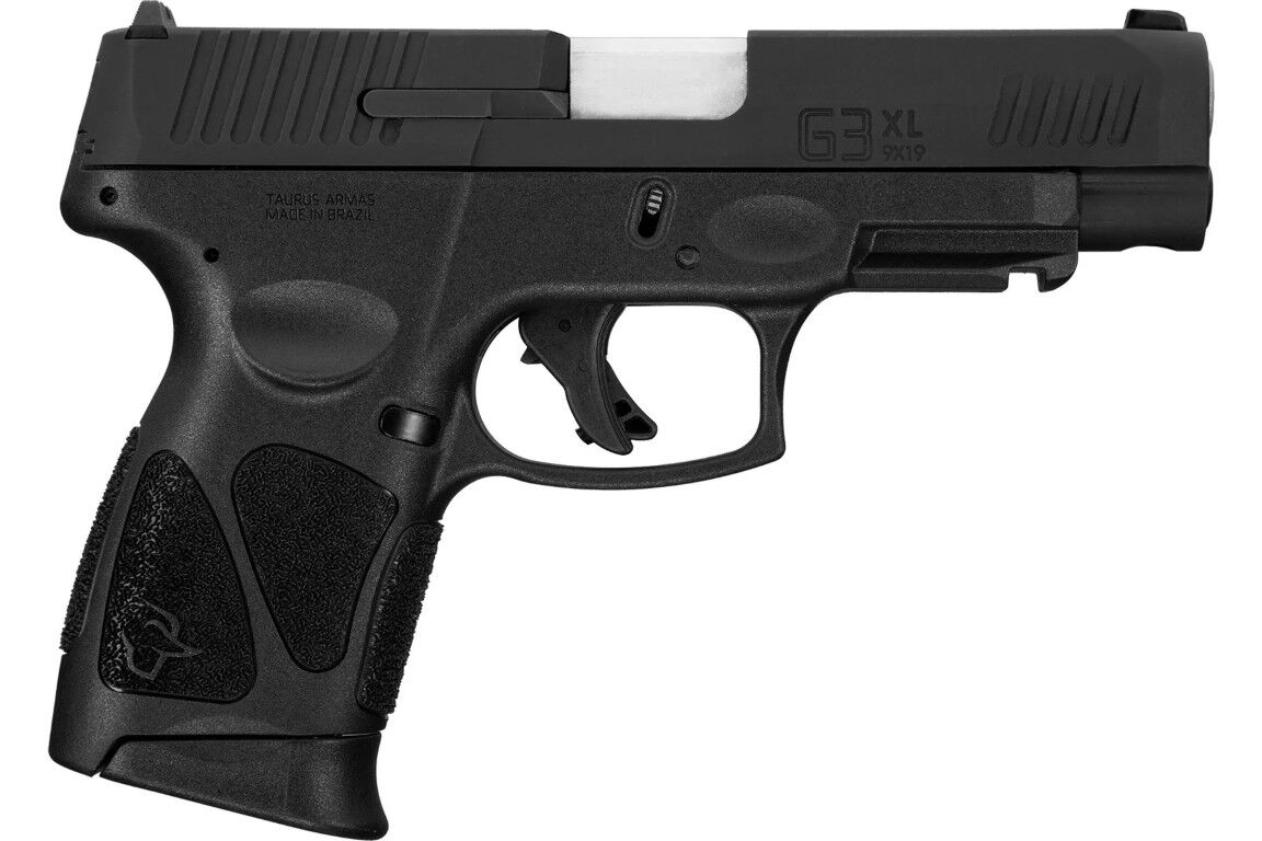 Taurus G3XL Tenifer Matte Black 9mm Luger Full Size Pistol, 10-Rd