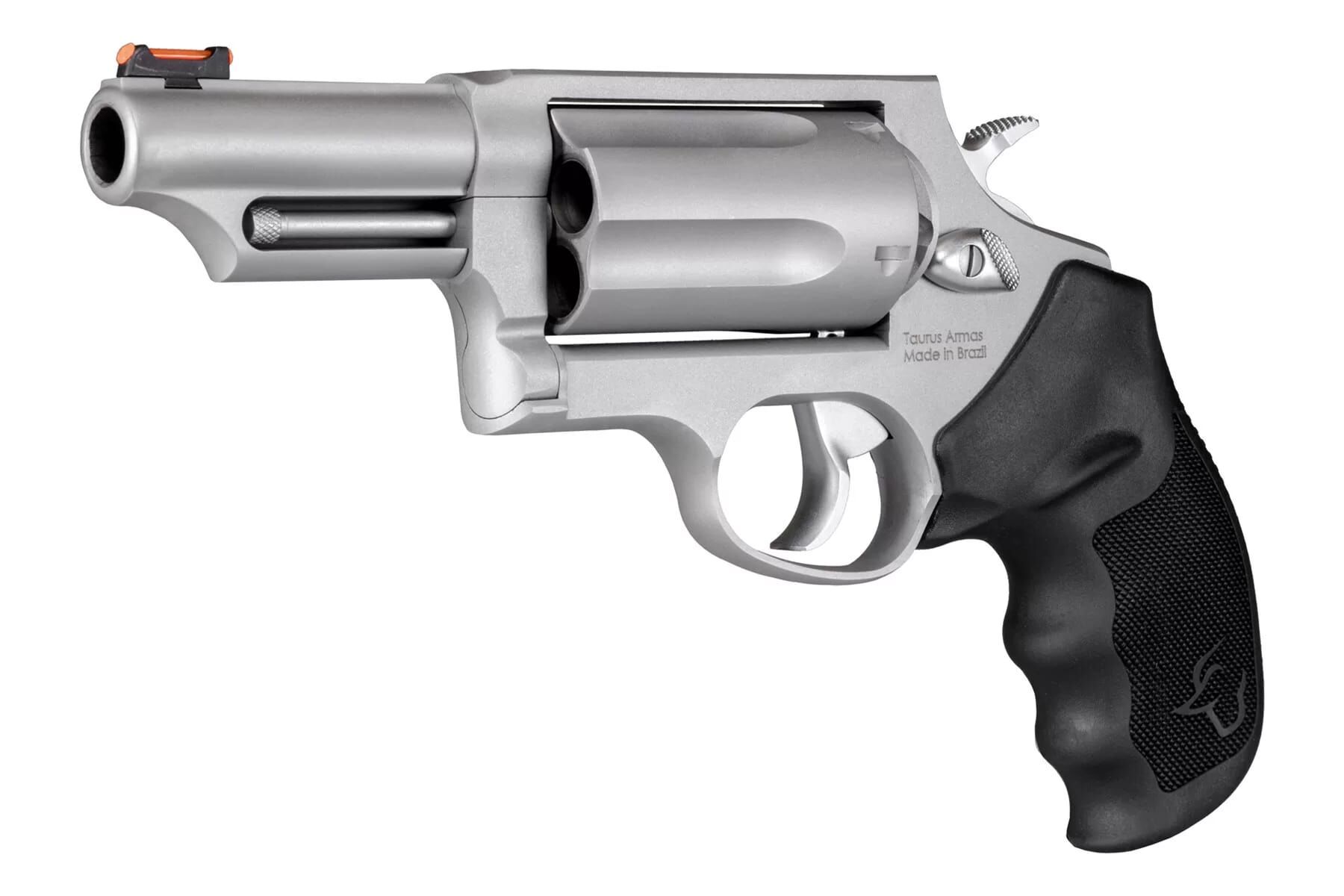 Taurus Judge 45 Colt 410 Bore 3-In Stainless Steel Revolver, 5-Rd