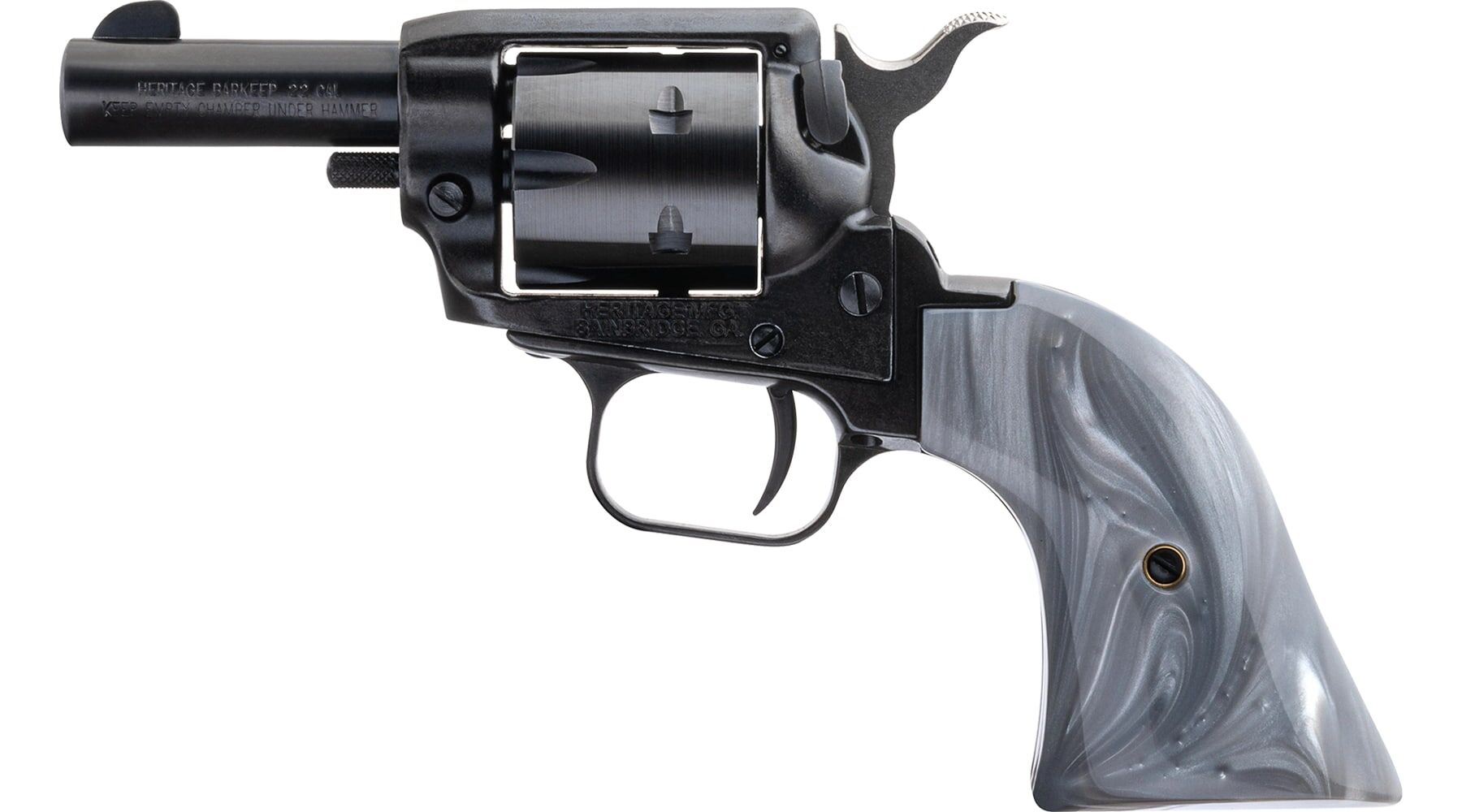 Heritage Barkeep Gray Pearl .22 LR 2" 6-Shot Revolver