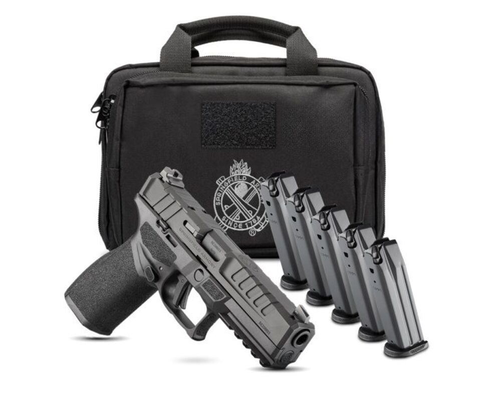 Springfield Armory Echelon 4.5F 9mm Full Size Optics Ready Pistol Gear Up Bundle, 10-Rd