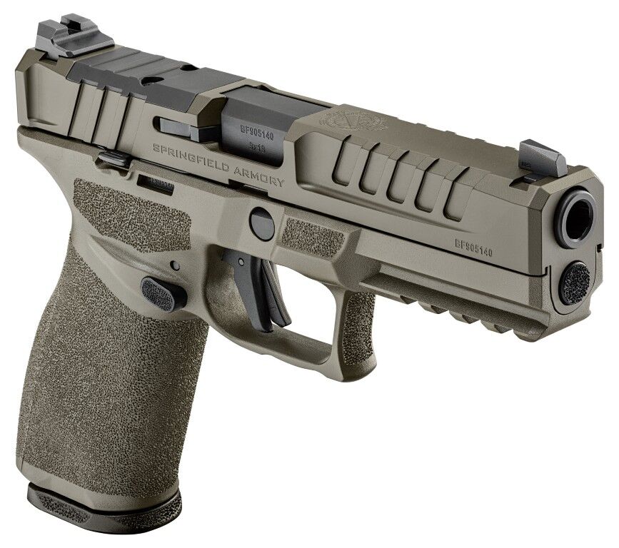 Springfield Armory Echelon 4.5F 9mm Full Size OD Green Optics Ready Pistol, 20-Rd