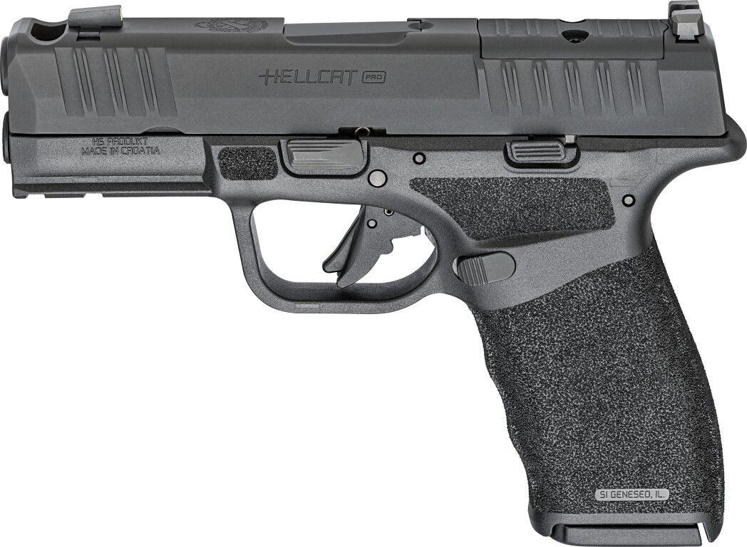 Springfield Armory Hellcat PRO Comp OSP 9mm Compact Optics Ready Comp Pistol Gear Up Bundle, 10-Rd
