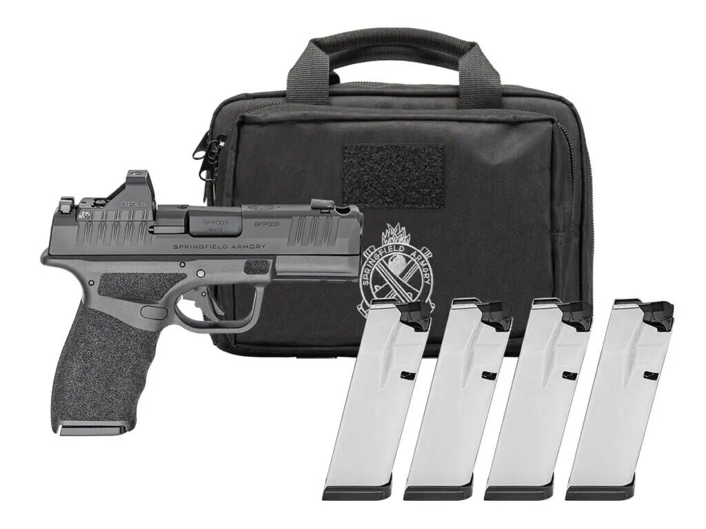 Springfield Armory Hellcat Pro Comp OSP 9MM Low Capacity Handgun Gear Pac, 10-Rd