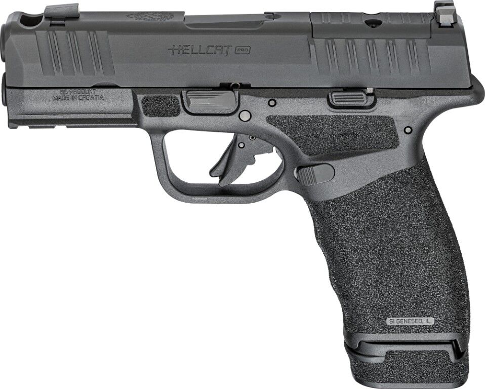 Springfield Armory Hellcat Pro Comp OSP 9mm Compact Optics Ready Compensated Pistol, 17-Rd